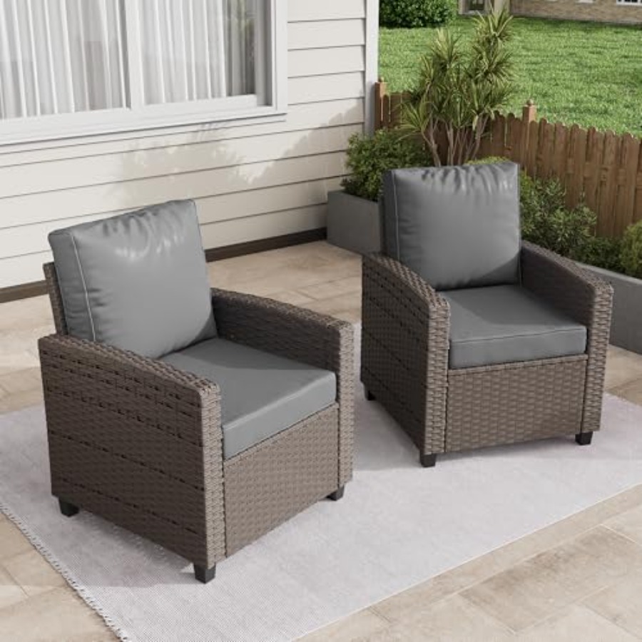 2 Pieces Patio Furniture Set O - Outdoor Furniture Set avis et prix