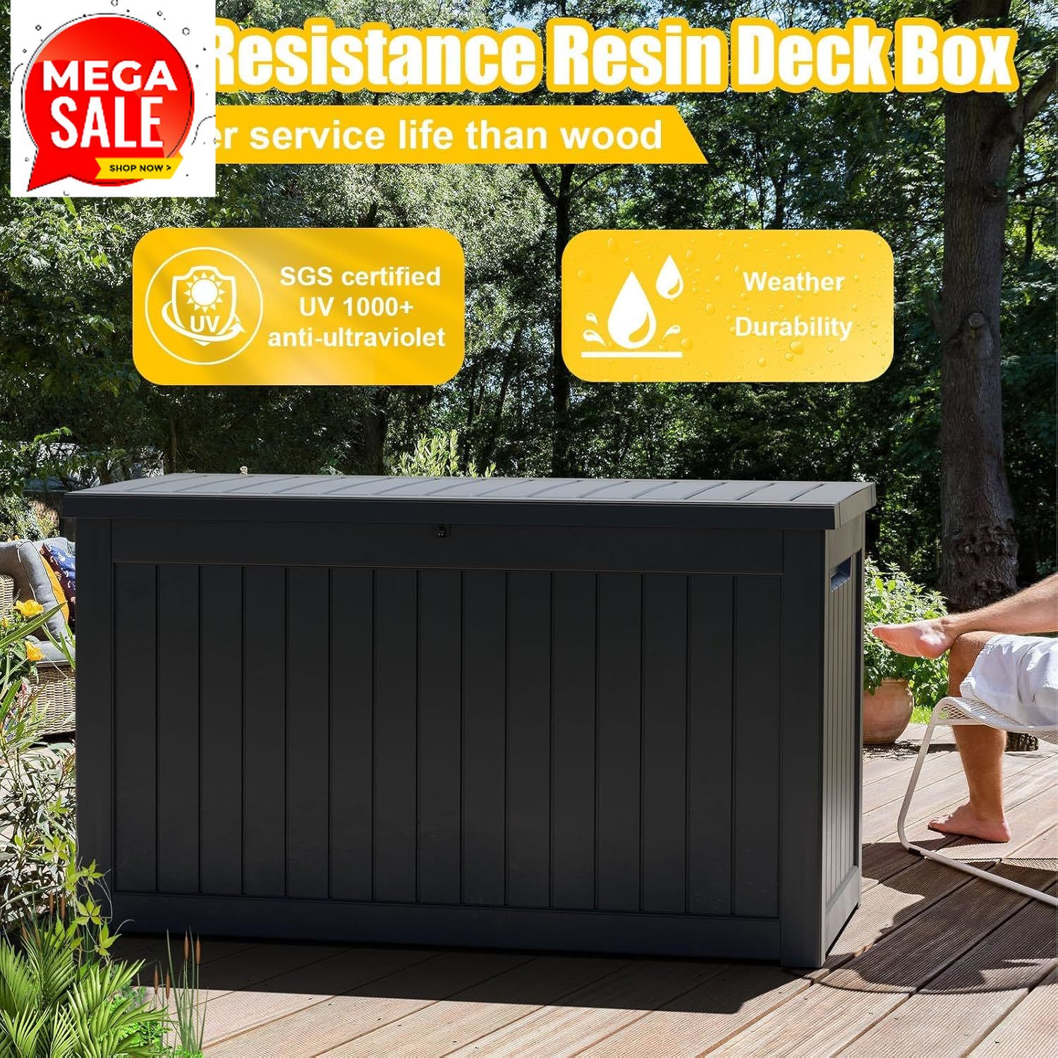 Sale price 280 Gallon Resin De - Outdoor Furniture Prices avis et prix