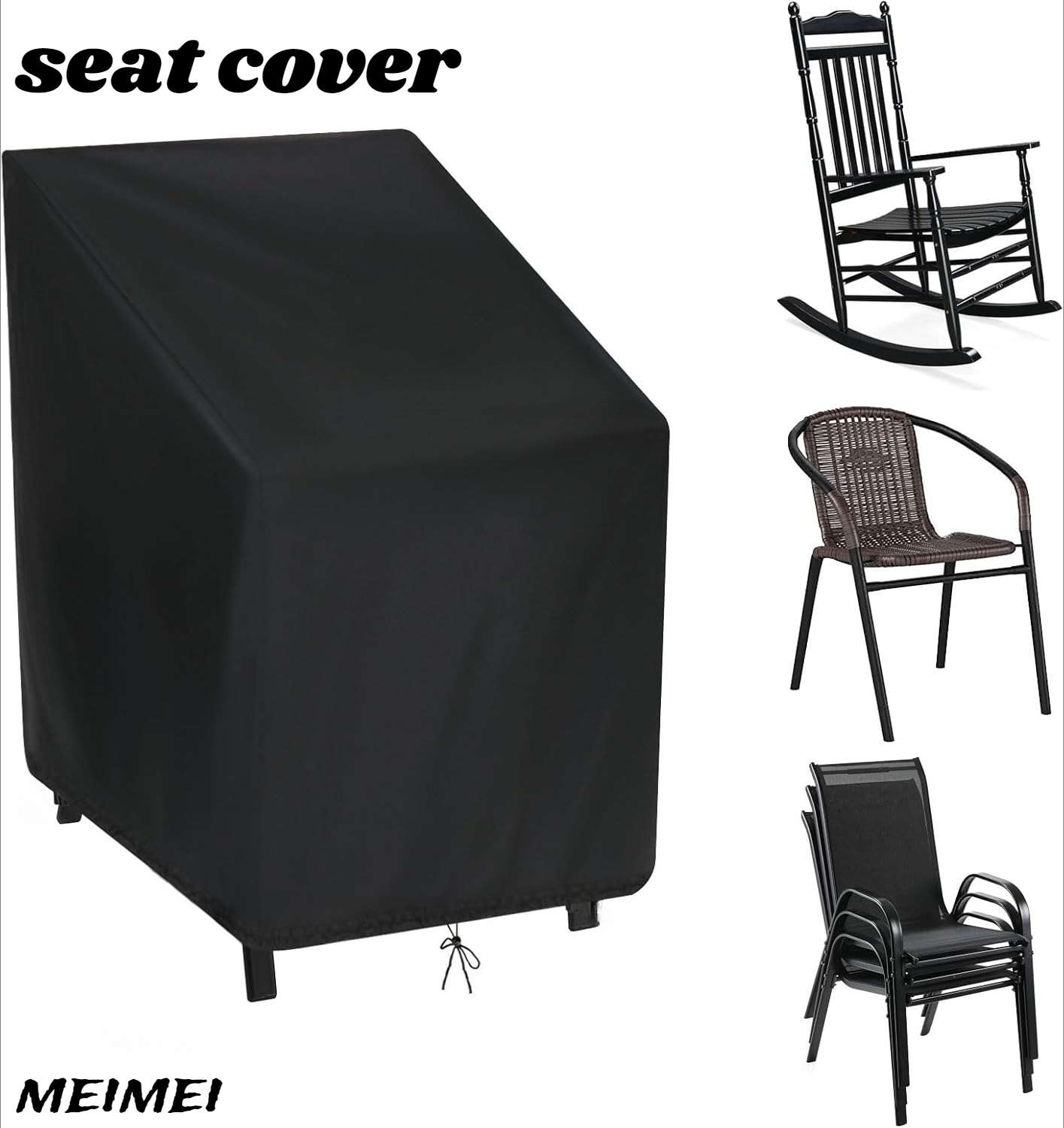 Stacked Chair Dust Cover Stora - Outdoor Furniture Sofa avis et prix