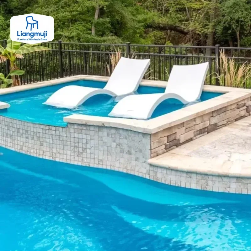 2PCOutdoor Deck Pool Lounge Ch - Deck Chair Lounger avis et prix