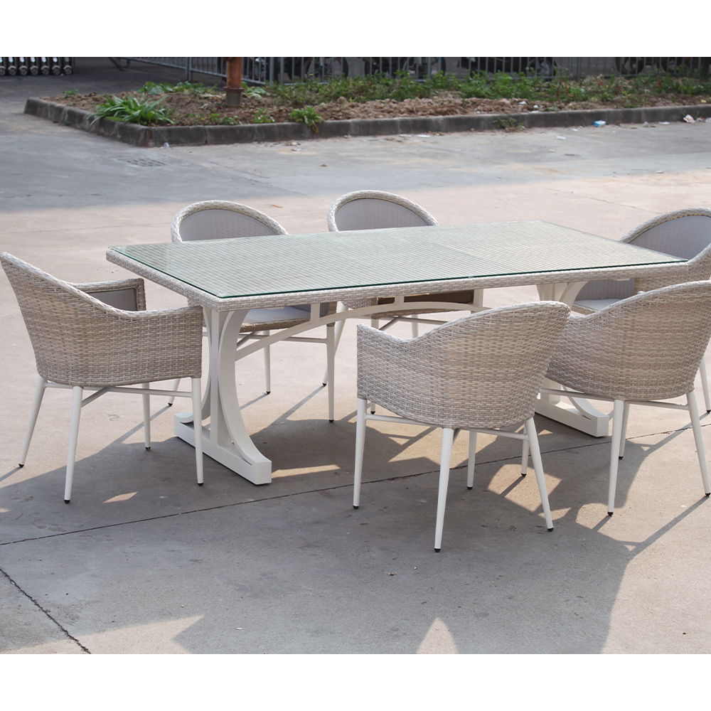 Discount 7 Pieces Luxury PE Ra - Outdoor Furniture Factory avis et prix