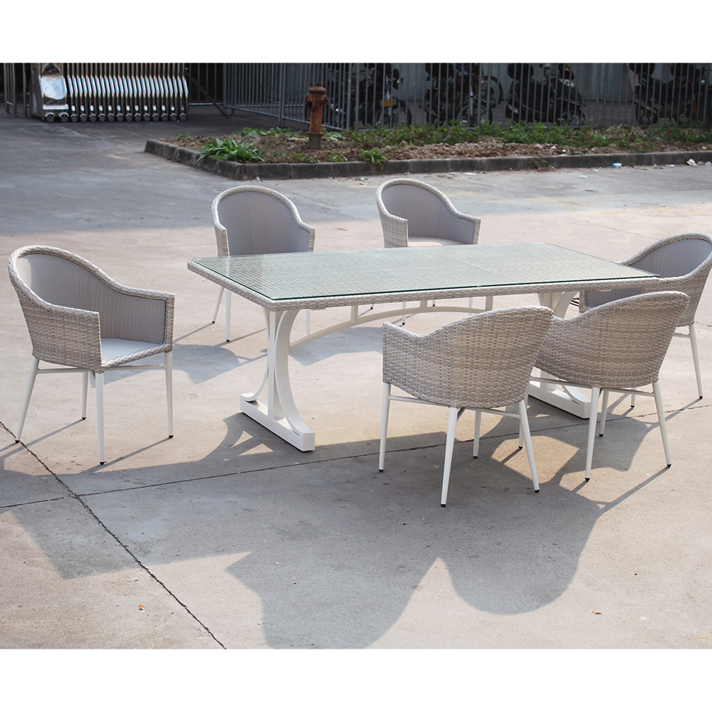Discount 7 Pieces Luxury PE Ra - Outdoor Furniture Factory avis et prix