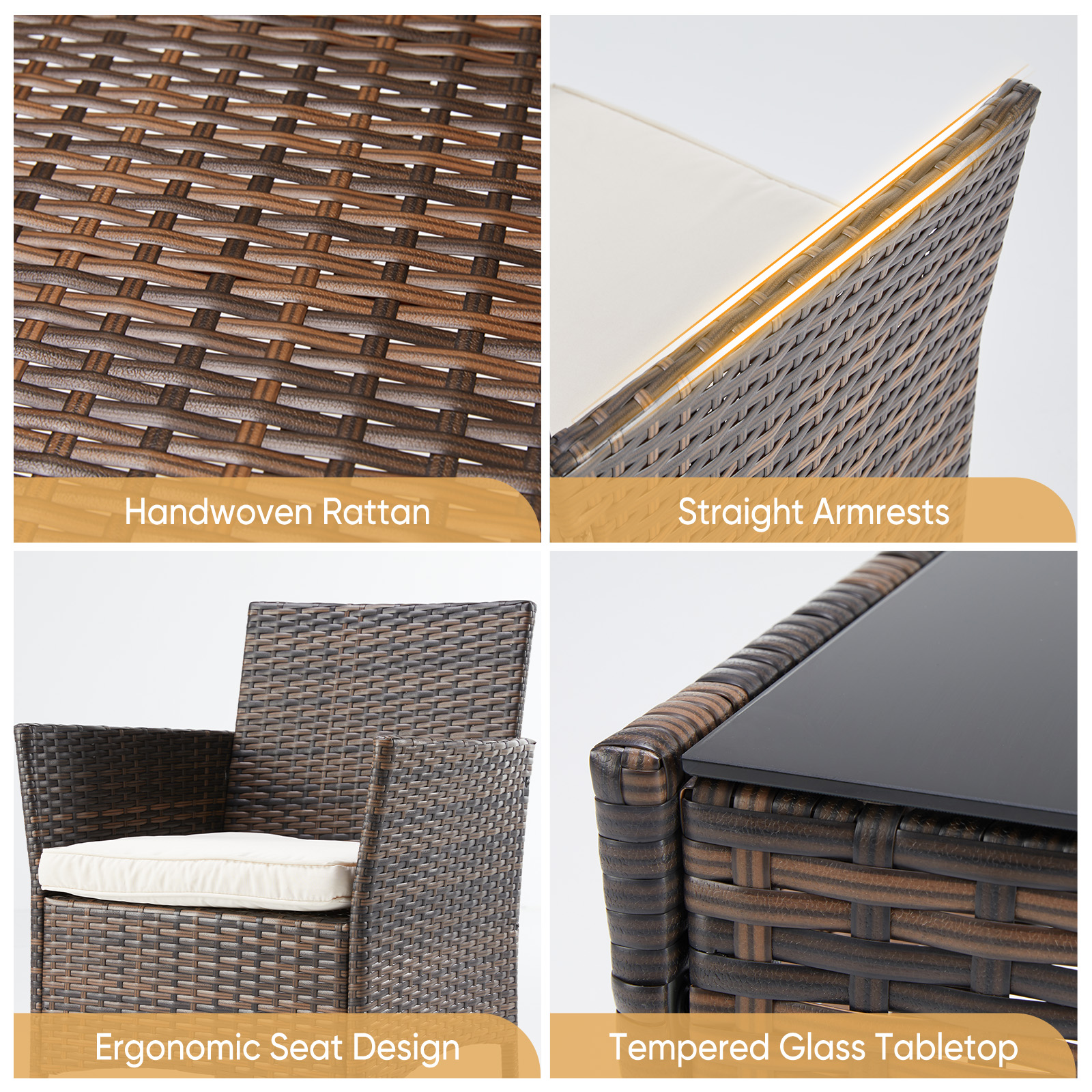 JHK 3 Pieces Outdoor Patio Fur - Outdoor Furniture On Sale avis et prix