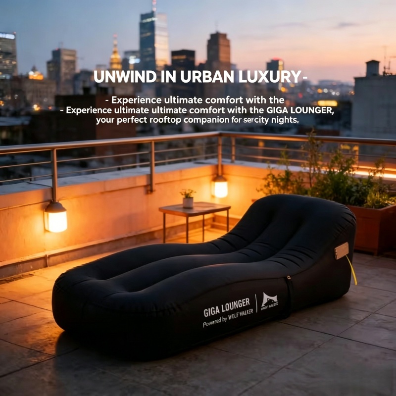 TPU Automatic Inflatable Chair - Outdoor Furniture Small avis et prix