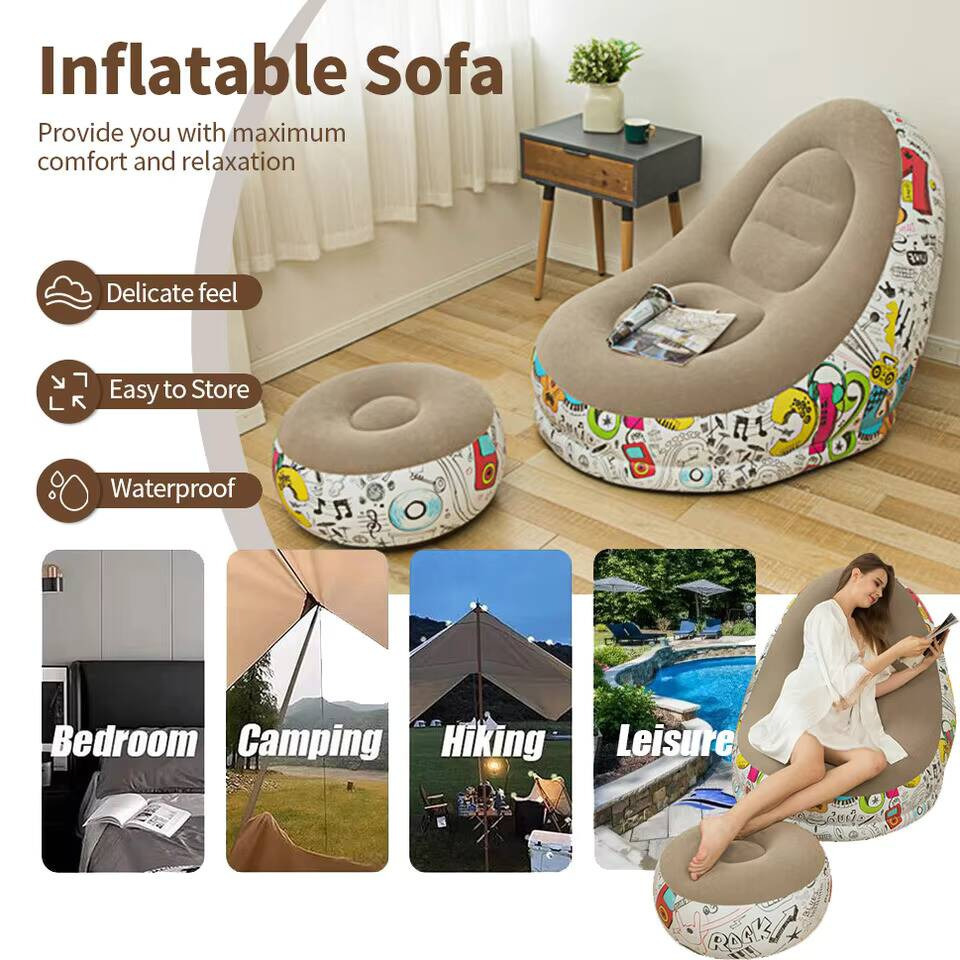 Modern Eco-flocked PVC Inflata - Outdoor Furniture Factory avis et prix