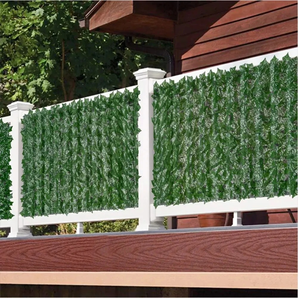 1M/3M Artificial Green Leaf Fe - Outdoor Furniture Fabric avis et prix