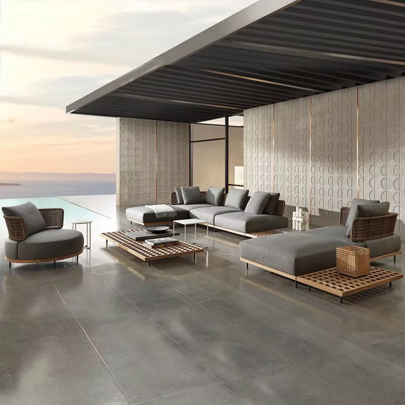 #qw-Outdoor Sofa Patio Villa T - Outdoor Furniture Teak avis et prix