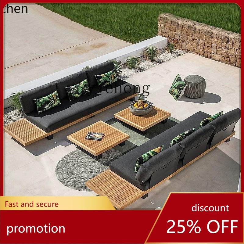 HYS outdoor teak sofa courtyar - Outdoor Furniture Teak avis et prix