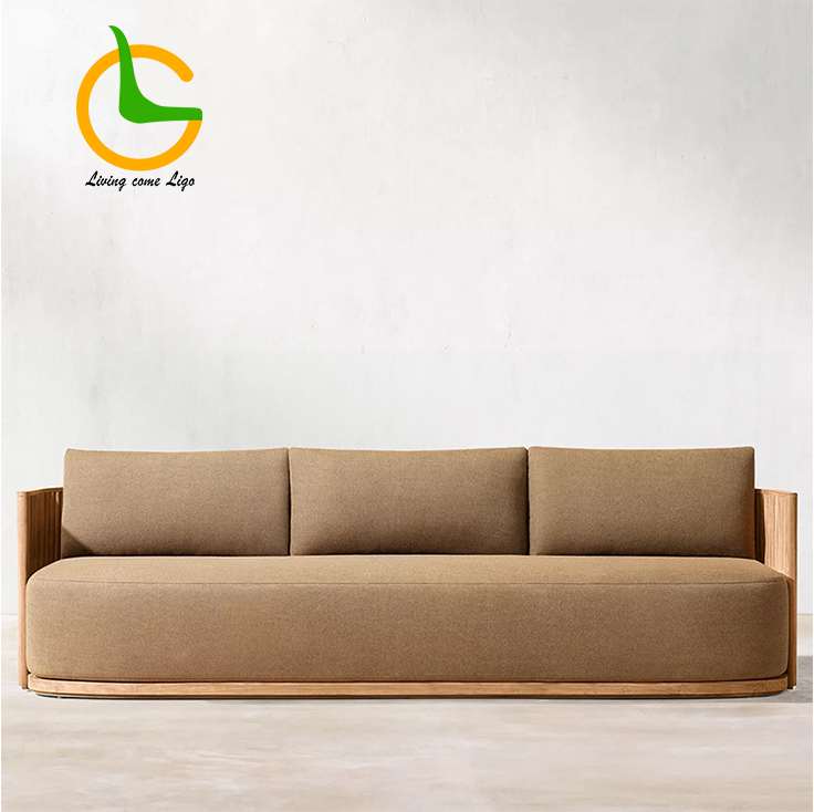 Luxury L-shaped Teak Wood Outd - Outdoor Furniture Japanese Style avis et prix