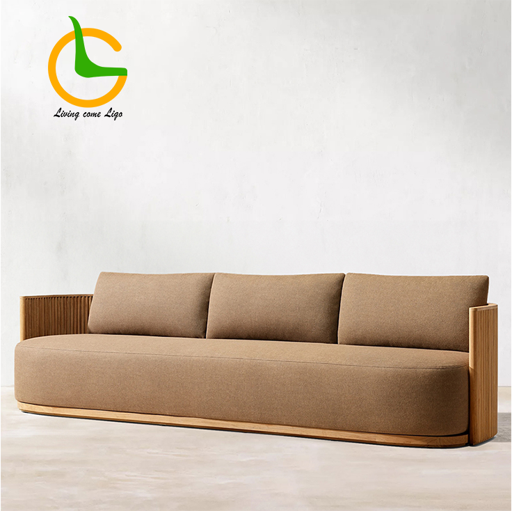 Luxury L-shaped Teak Wood Outd - Outdoor Furniture Japanese Style avis et prix